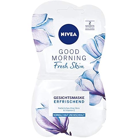 NIVEA Good Morning Fresh Skin Gesichtsmaske im 1er Pack , erfrischende Gesichtspflege Maske verwöhnt die Haut, Hautpflege Maske für normale und Mischhaut Cover