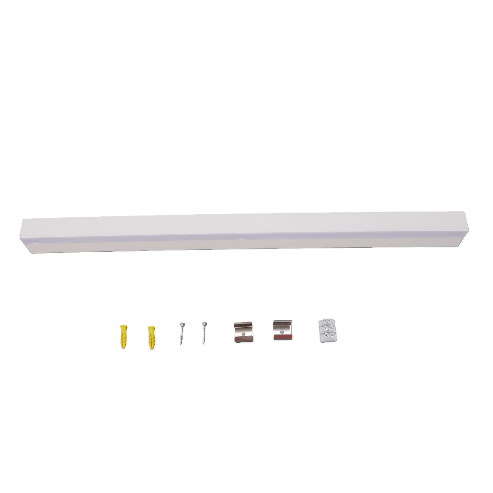 banapoy Luz LED Bajo Gabinete 24W Blanco Cálido 3000K, Aluminio Fundido