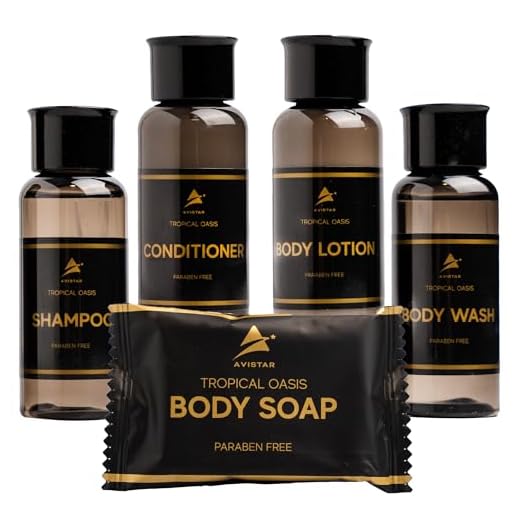 200 Piece Hotel Shampoo and Toiletries Set