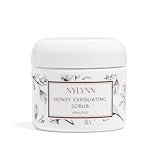 Nylynn Honey Exfoliating Skin Exfoliant for Face - Nourishing and Exfoliating Body Scrub Sensitive Skin with Honey, Ground Almonds, Walnuts, and White Kaolin Clay - Womens Exfoliating Body Scrub 2 oz