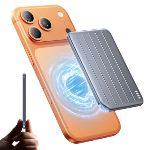 MagSafe対応 モバイルバッテリー 8000mAh マグネット ワイヤレス Amazon | モバイルバッテリー magsafe対応 薄型 8000mAh 8mm 小型 まぐ