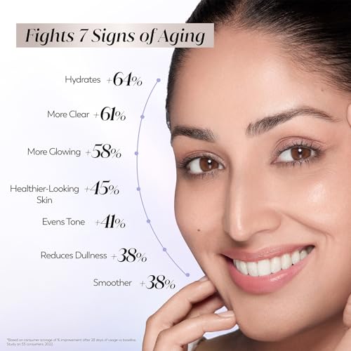 Image of Olay 7in1 Ultra-light Face Serum | Niacinamide, Vitamin C, Collagen Peptides | Fights 7 Issues for Smooth & Glowing Skin | Normal to Oily Skin | Dermatologically Tested | Non Comedogenic | 30ml