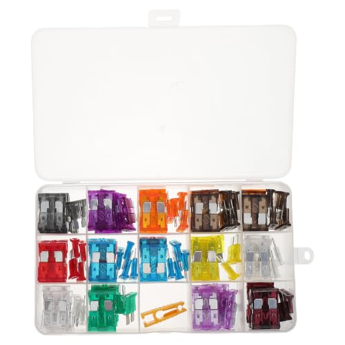 Minifusibles de perfil estándar POPETPOP kit de 150 piezas de PC para coche y moto