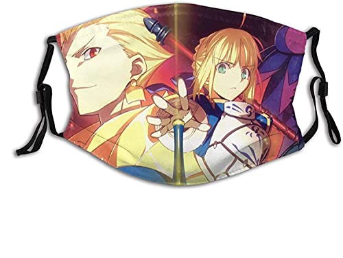 Fatezero Men's Women's Face Mask Windproof Men's Women's Dustproof Mouth Cover with Adjustable Elastic Strap