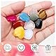 24 Stück Herz Stein, Herzförmige Kristalle und Edelsteine Set, Reiki Chakra Energie Balancing Kristall Set, Heilsteine in Spirituelle Heilung Meditation für Yoga Anfänger