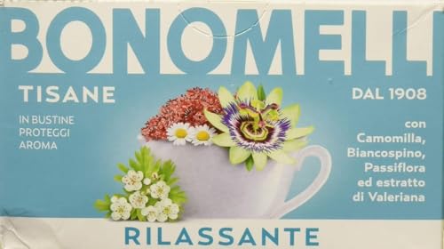 Favorisce il relax 2 X Bono melli Tisana 16 Filtri Rilassante
