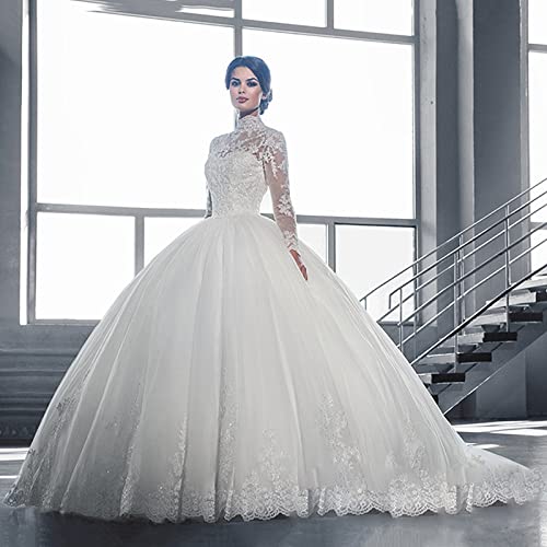 Mujargpd G1055Y912 Brautkleid A-Linie Weiß