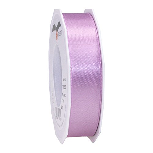 Preisvergleich Produktbild CREATIV DISCOUNT NEU Satinband, 25mm x 25m, lila