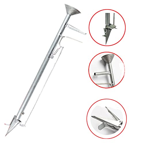 Herramienta manual sembradora 2 en 1 metálica miniatura 5
