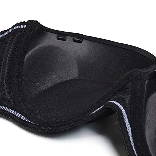 Strapless Convertible Pushup Bra Heavily Padded Lift Up Supportive Add Two Cup Multiway Tshirt Bras Black, 38C #TOP5