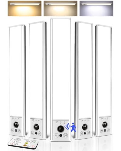 EZVALO 5-Pack Under Cabinet LED Lights with Remote