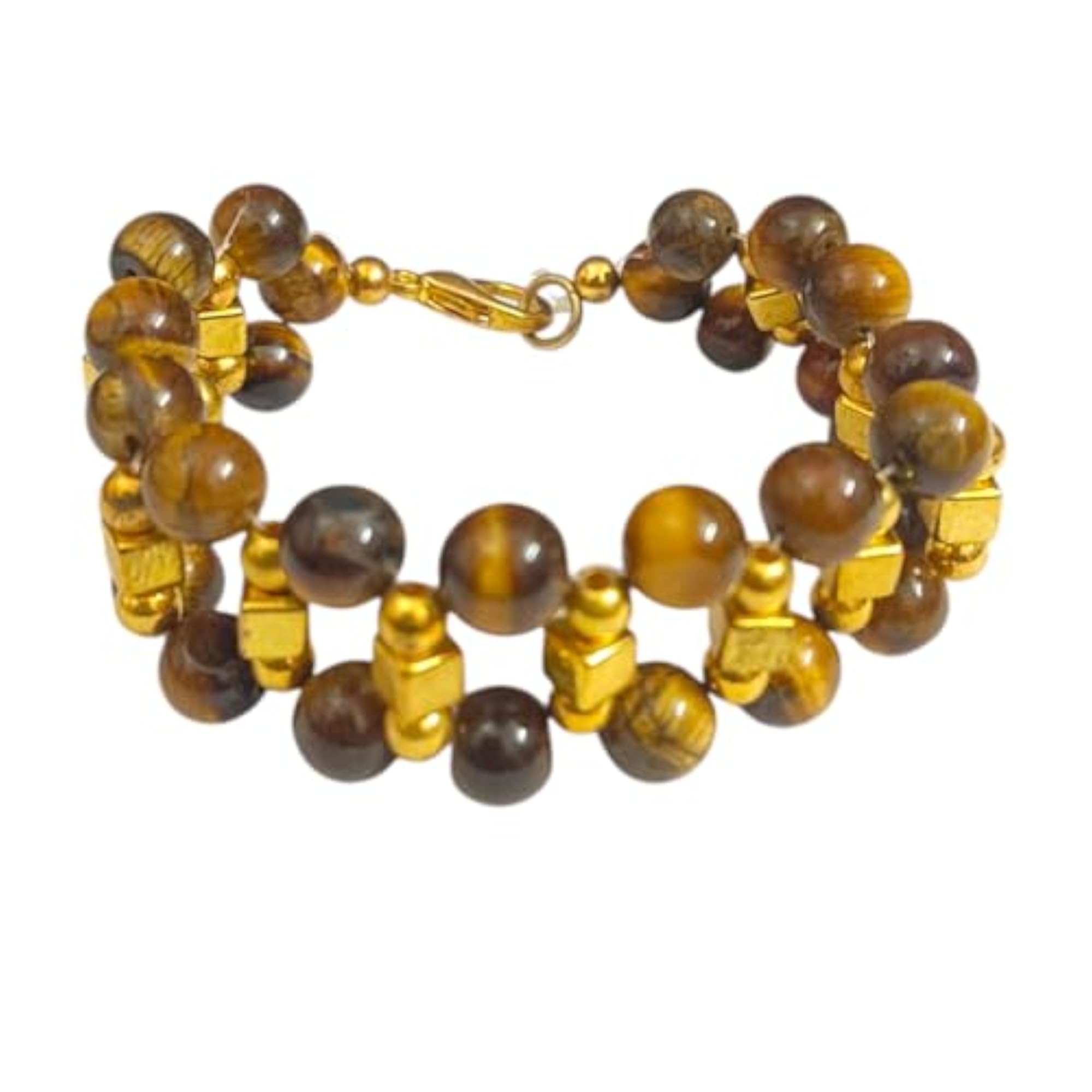 Natural Tiger Eye Bracelet for Strength and Confidence