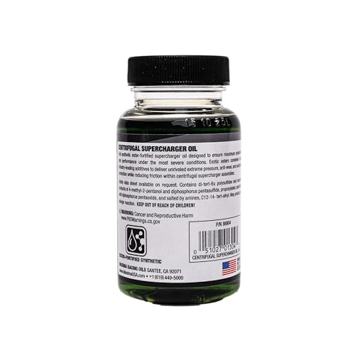Centrifugal Supercharger Oil