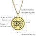 Stainless Steel Goetic Talisman Necklace, Sigil of Sallos Pendant, 19th Spirit of Ars Goetia Seal, Esoteric Jewelry - Belial, 60cm