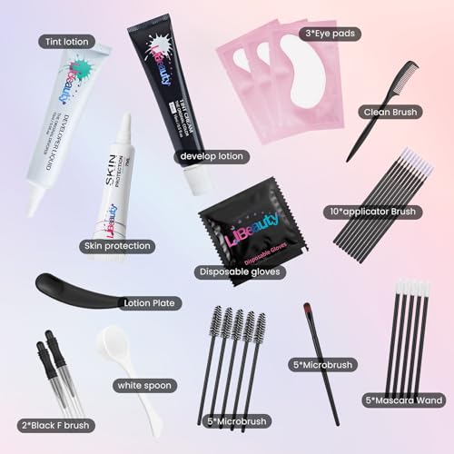 15ml Tinte Pestañas Negro, Libeauty Tinte Cejas, Tinte Pestañas Y Cejas, Tinte para Cejas, Gran Capacidad, Efecto Estándar Natural, para Uso Doméstico Y de Salón - imagen 8