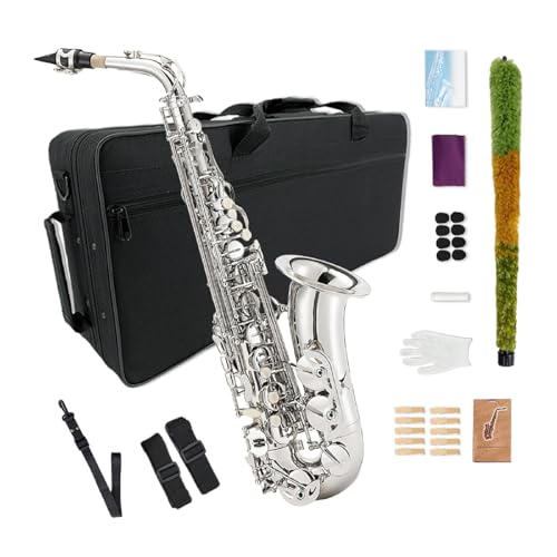 YoungMonic Alto Sax Saxophone Beginner Kit Alto Saxophone E Flat with Mouthpiece Carrying Case...
