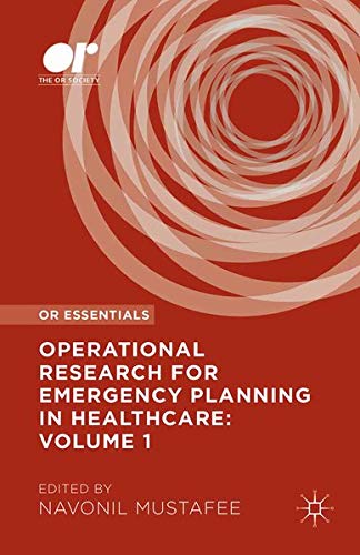 Buy Operational Research for Emergency Planning in Healthcare: Volume 1 — BookShops.in