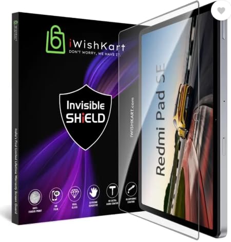 Image of compatible with Redmi Pad SE 5G 11 Inch Tempered Glass Screen Protector Guard Full Screen Coverage Edge to Edge with Easy Installation kit | Anti-Scratch & Smudge Proof | Premium