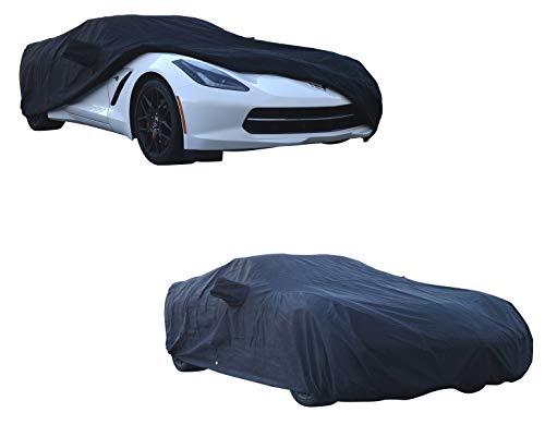 Waterproof Custom Cover Corvette Coupe Convertible C5 C6 97~13 Breathable, Indoor And Outdoor Automotive Accessories - Dust, Uv Ray, Mist, Vehicle Protection - Elastic Hem And Bag #TOP7