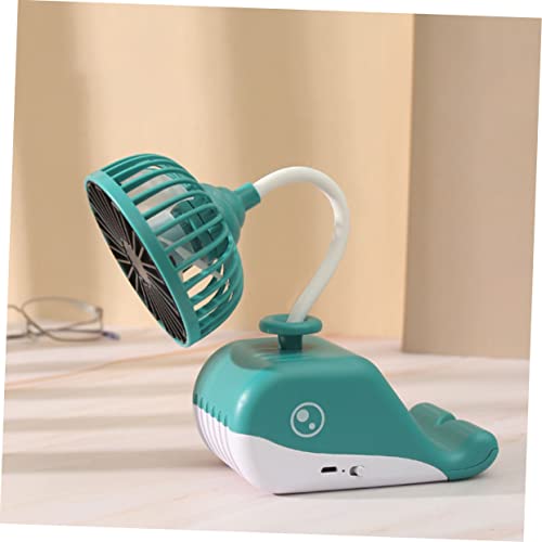 Ventilador portátil USB con soporte de teléfono LABRIMP y flujo de aire suave 7