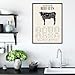 TnT Prints TMO2 Beef Cuts of Meat Butcher Chart - Beef Poster, Beef Butcher Chart, Cuts of Beef Poster - (11x14”) Unframed