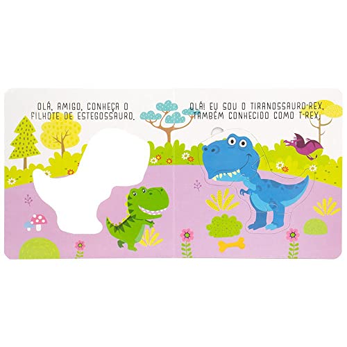 Meu Livro Quebra-cabeça: Dinossauro