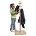 Constructive Playthings - MTC-311 E-Z Reach Wooden Classroom Clothes Tree Hanger for Kids