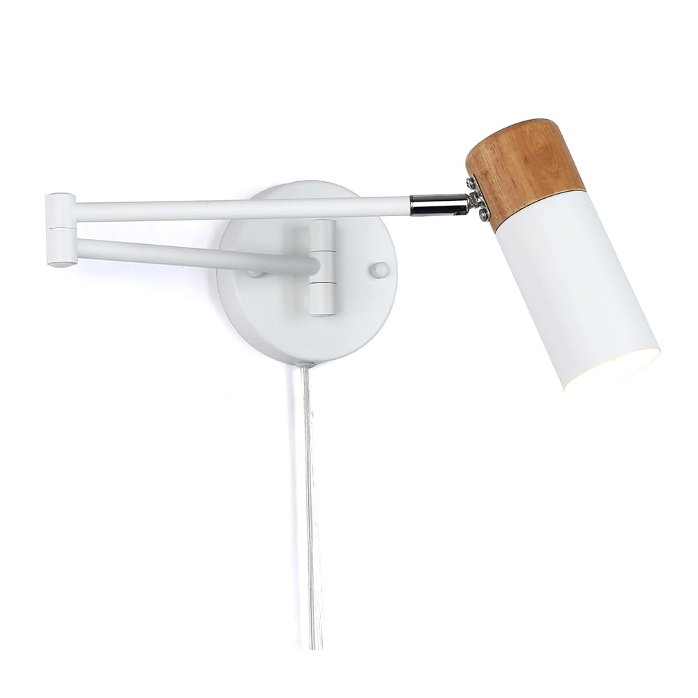 Lampe murale LED rechargeable noire ROCHING ROCKAGE pour lecture et éclairage d'appoint sans fil