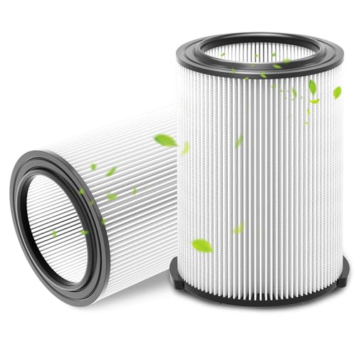 IOYIJOI 2 Pack Standard Wet/dry Vac Filter Vf4000 Compatible with