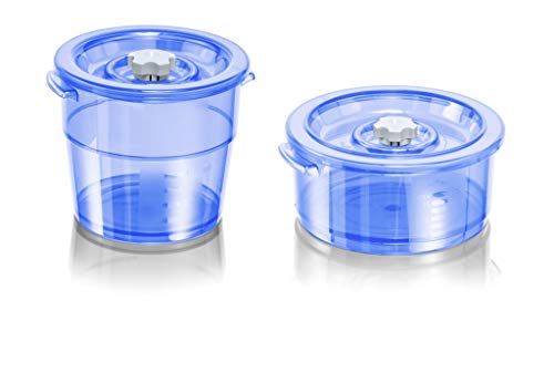 MAGIC VAC Contenitori 1.5 Lt + 2 Lt per Sottovuoto...