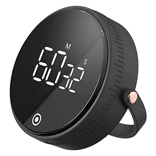Temporizador giratorio de cuenta regresiva para cocina, recordatorio para estudiantes, temporizador de horneado, recordatorio de pantalla grande, material ABS, temporizadores digitales para