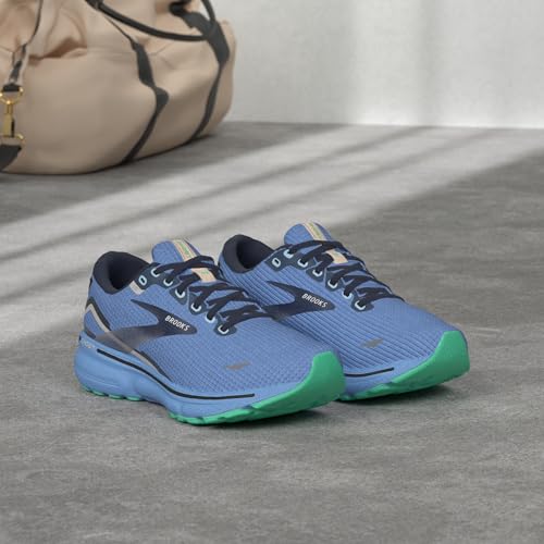 Brooks Brooks Women's Ghost 15 Neutral Running Shoe - Vista Blue/Peacoat/Linen - 6.5 Medium