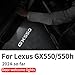 Car Door Light Logo Projection Light Suitable for 2024 2025 2026 Lexus GX550 GX550h Fade Free high-Definition LED car Welcome Projection Environmental Foot Light (4 Pieces)