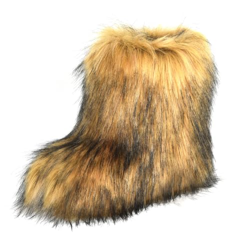 Qenqenr Plush Warm Snow Booties