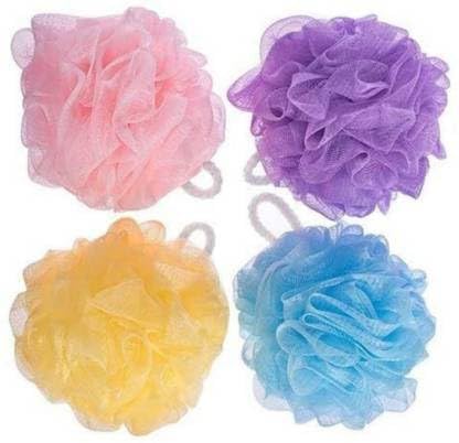 Round Bath Sponge Loofah for Men and Women-image-32