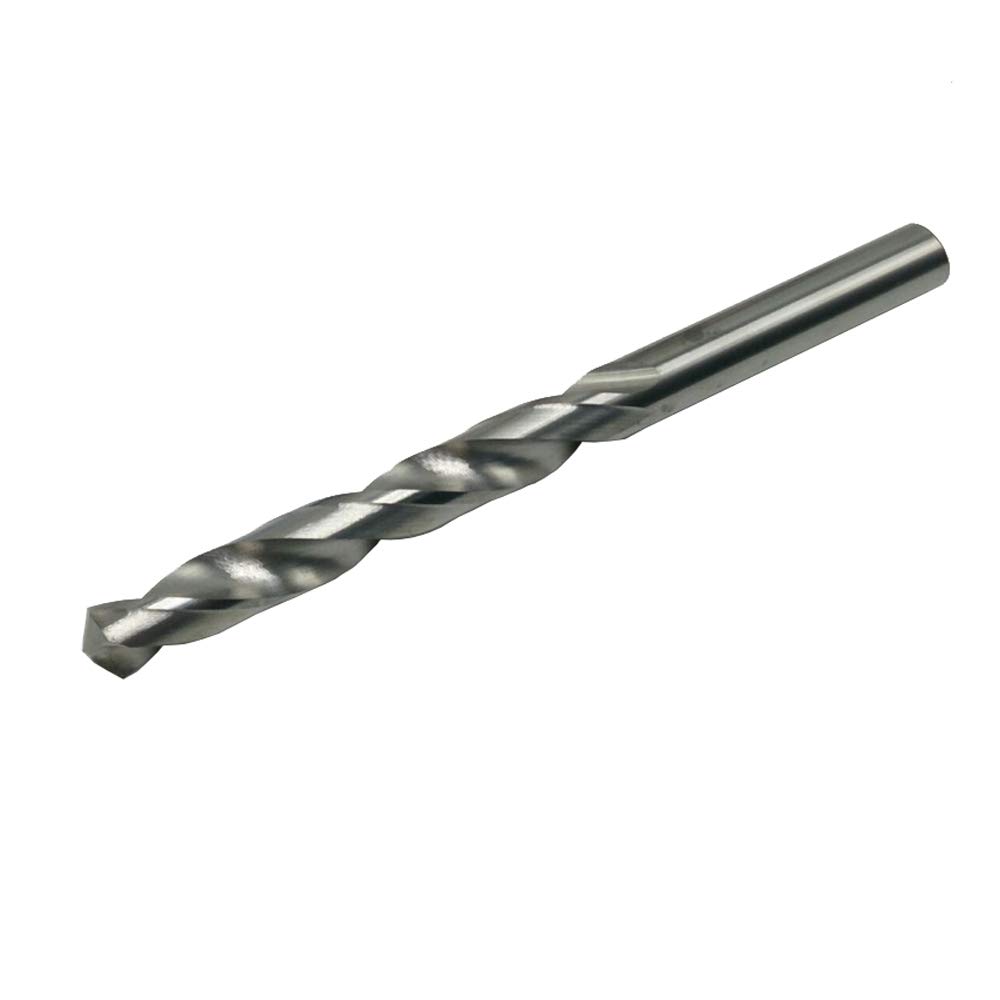 Set punte per trapani 1PC 5mm-20mmx200mm OAL Punte in metallo duro integrale Set di punte per trapano a spirale con gambo a spirale con gambo rotondo luminoso per metallo-6.5mm