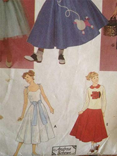 Patrons de couture Simplicity 8742 multi-modèles pour robes et jupes