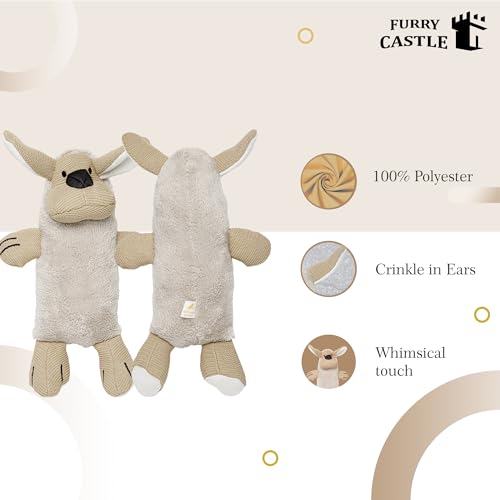 Image of Knitted Dog Toy 100% Polyester and Squeakers