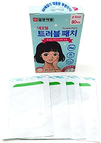 Neoderm]Trouble Spot Acne Blemish Patches / Transparent /4PACK (1pack = 80patches) / Made in Korea