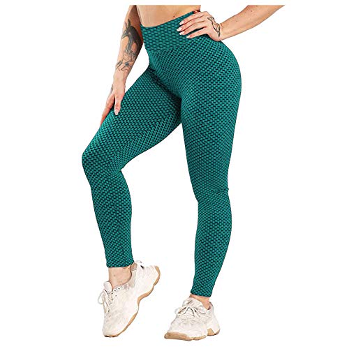 Leggings deportivos para mujer, sin costuras, push-up, para fitness, entrenamiento, yoga, opacos, anticelulitis, para correr, fitness, yoga, fitness, ciclismo, Negro , XXXL