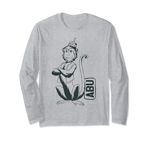 T-shirt manche longue Abu Aladdin Disney pour look urbain casual