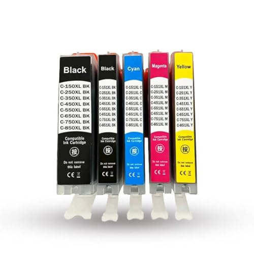 Cartouche d'encre PGI-650 CLI-651 pour remplacer vos réservoirs vides sur Canon MG5460