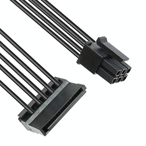 Cable de energía 6Pin a SATA 40 cm para Dell Vostro