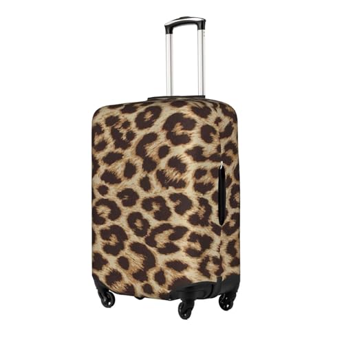 Leopard Pattern Printed Luggage Cover Elastic, Washable, Universal Fit 18-32 Inch Travel Suitcase Cover Easy To Identify2