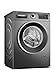 Price comparison product image Bosch Home & Kitchen Appliances Bosch WGG244ARGB Washing Machine, Automatic dosing with i-DOS, Speed Perfect, AntiStain, ActiveWater Plus, EcoSilence Drive, Grey, Serie 6, Freestanding, Graphite, 9 kg