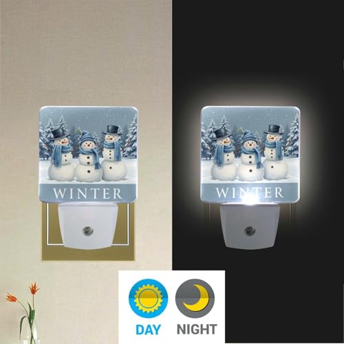 Lámpara de noche LED Aslsiy con sensor crepuscular miniatura 5