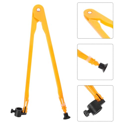 OHPHCALL Bússola de quadro branco, 2 peças, ferramenta de geometria de bússola, bússola de plástico