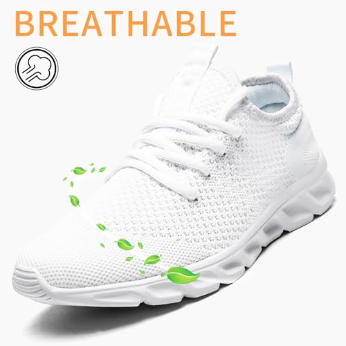 Oltyutc Tennis Gym Shoes for Women Lightweight Running Sneakers Slip On Walking Shoes for Outdoor Workout Travel3