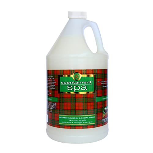Image of Best Shot Scentament Spa Seasonal Facial & Body Wash, Harvest Apple, 1 Gallon