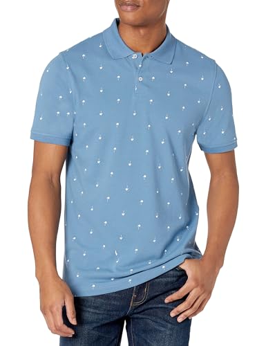 Image of Amazon Essentials Men's Slim-Fit Short-Sleeve Cotton Pique Polo Shirt